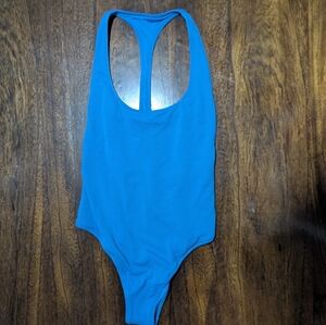 Aerie Blue Racerback Swimsuit